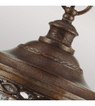 Outdoor pendant lamps - Elstead Lighting English Bridle medium pendant lantern - 3 light sources - British bronze IP44 FE-EB8-M-BRB - product 2