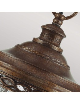 Elstead Lighting Średnia latarnia wisząca English Bridle - 3 źródła światła - Brytyjski brąz IP44 FE-EB8-M-BRB - produkt 2