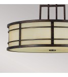 Pendant lamps - Elstead Lighting Fusion pendant lamp - 3 light sources - Greek bronze FE-FUSION-P-L - product 4