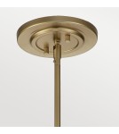 Elstead Lighting Duża lampa wisząca Fusion - 3 źródła świtała - Naturalny mosiądz FE-FUSION-P-L-PNBR