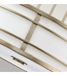 Elstead Lighting Duża lampa wisząca Fusion - 3 źródła świtała - Naturalny mosiądz FE-FUSION-P-L-PNBR