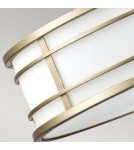 Elstead Lighting Duża lampa wisząca Fusion - 3 źródła świtała - Naturalny mosiądz FE-FUSION-P-L-PNBR