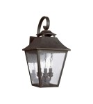 Elstead Lighting Duża latarnia naścienna Galena - 3 źródła światła IP44 FE-GALENA2-L-SBL Elstead Lighting Duża latarnia naścienna Galena - 3 źródła światła IP44 FE-GALENA2-L-SBL