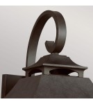 Outdoor wall lamps - Elstead Lighting Large Galena wall lantern - 3 light sources IP44 FE-GALENA2-L-SBL - product 4