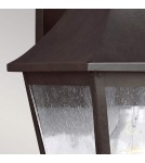 Outdoor wall lamps - Elstead Lighting Galena medium wall lantern - 1 light source IP44 FE-GALENA2-M-SBL - product 3