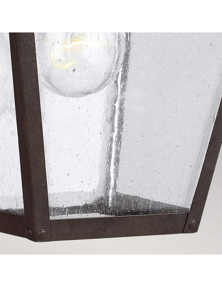 Outdoor wall lamps - Elstead Lighting Galena medium wall lantern - 1 light source IP44 FE-GALENA2-M-SBL - product kolory-swiatla.pl 4