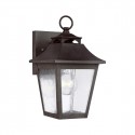 Elstead Lighting Mała latarnia naścienna Galena - 1 źródło światła IP44 FE-GALENA2-S-SBL
