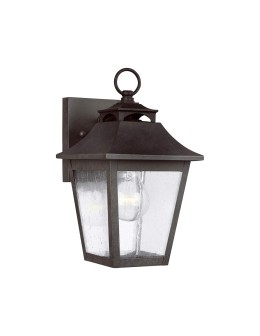 Elstead Lighting Mała latarnia naścienna Galena - 1 źródło światła IP44 FE-GALENA2-S-SBL