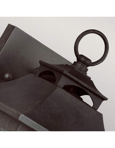 Elstead Lighting Small wall lantern Galena - 1 light source IP44 FE-GALENA2-S-SBL - product 2