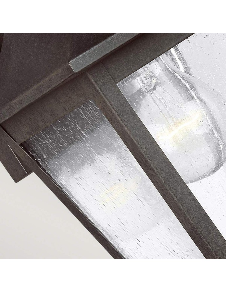 Outdoor wall lamps - Elstead Lighting Small wall lantern Galena - 1 light source IP44 FE-GALENA2-S-SBL - product kolory-swiatla.pl 3