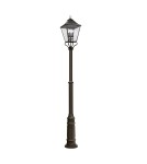 Outdoor lanterns - Elstead Lighting Lantern head - 4 light sources Galena IP44 FE-GALENA5-XL-SBL - product 1