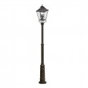 Elstead Lighting Głowica latarni – 4 źródła światła Galena IP44 FE-GALENA5-XL-SBL
