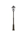 Elstead Lighting Lantern head - 4 light sources Galena IP44 FE-GALENA5-XL-SBL