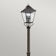 Elstead Lighting Głowica latarni – 4 źródła światła Galena IP44 FE-GALENA5-XL-SBL