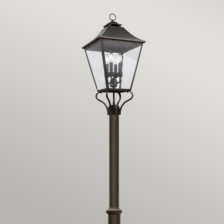 Elstead Lighting Głowica latarni – 4 źródła światła Galena IP44 FE-GALENA5-XL-SBL