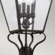 Elstead Lighting Głowica latarni – 4 źródła światła Galena IP44 FE-GALENA5-XL-SBL