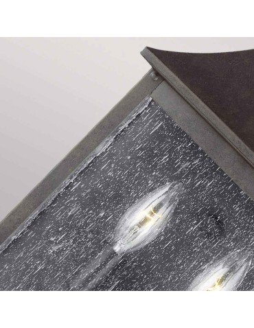 Elstead Lighting Galena wall lantern - 2 light sources IP44 FE-GALENA7-SBL - product 2