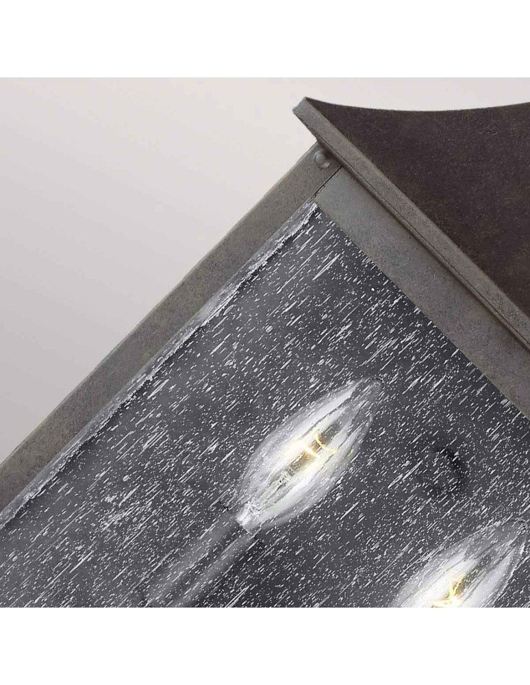 Outdoor wall lamps - Elstead Lighting Galena wall lantern - 2 light sources IP44 FE-GALENA7-SBL - product kolory-swiatla.pl 2