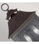 Outdoor wall lamps - Elstead Lighting Galena wall lantern - 2 light sources IP44 FE-GALENA7-SBL - product 4
