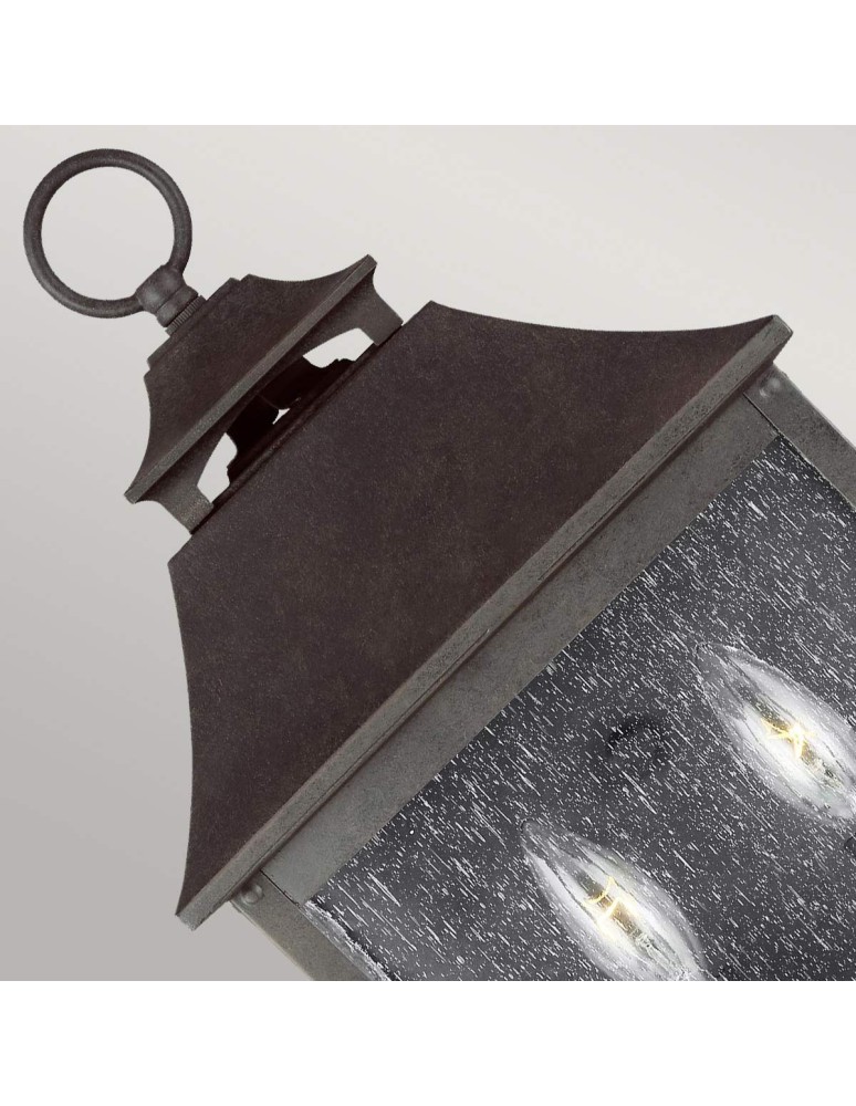 Outdoor wall lamps - Elstead Lighting Galena wall lantern - 2 light sources IP44 FE-GALENA7-SBL - product kolory-swiatla.pl 4