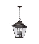 Elstead Lighting Latarnia wisząca Galena - 4 źródła światła IP44 FE-GALENA8-XL-SBL