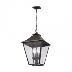 Elstead Lighting Latarnia wisząca Galena - 4 źródła światła IP44 FE-GALENA8-XL-SBL