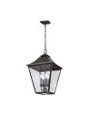 Elstead Lighting Latarnia wisząca Galena - 4 źródła światła IP44 FE-GALENA8-XL-SBL