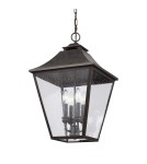 Outdoor pendant lamps - Elstead Lighting Galena pendant lantern - 4 light sources IP44 FE-GALENA8-XL-SBL - product 2