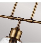 Elstead Lighting Lampa wisząca Hobson - 3 źródła światła - Postarzany mosiądz FE-HOBSON-3P-AB