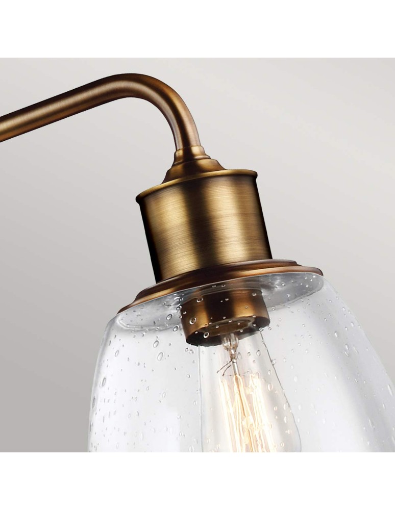 Elstead Lighting Lampa wisząca Hobson - 3 źródła światła - Postarzany mosiądz FE-HOBSON-3P-AB