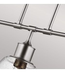 Elstead Lighting Lampa wisząca Hobson - 3 źródła światła - Satynowy nikiel FE-HOBSON-3P-SN