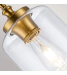 Pendant lamps - Elstead Lighting Hounslow pendant lamp - 1 light source - Oxidized brass FE-HOUNSLOW-P-BB - product 4