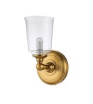 Bathroom wall lamps - Elstead Lighting Huguenot Lake wall lamp - 1 light source - Oxidized brass IP44 FE-HUGOLAKE1BATH-BB - product 2