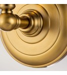 Elstead Lighting Kinkiet Huguenot Lake - 1 źródło światła - Oksydowany mosiądz IP44 FE-HUGOLAKE1BATH-BB