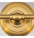 Bathroom wall lamps - Elstead Lighting Huguenot Lake wall lamp - 2 light sources - Oxidized brass IP44 FE-HUGOLAKE2BATH-BB - product 4