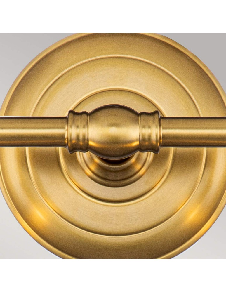 Bathroom wall lamps - Elstead Lighting Huguenot Lake wall lamp - 2 light sources - Oxidized brass IP44 FE-HUGOLAKE2BATH-BB - product kolory-swiatla.pl 4