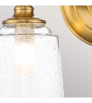 Elstead Lighting Kinkiet Huguenot Lake - 2 źródła światła - Oksydowany mosiądz IP44 FE-HUGOLAKE2BATH-BB