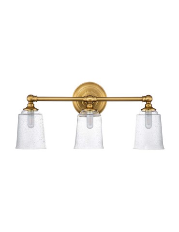 Elstead Lighting Huguenot Lake wall lamp - 3 light sources - Oxidized brass IP44 FE-HUGOLAKE3BATH-BB - product 2