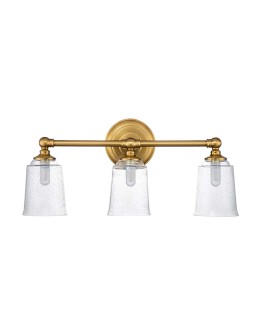 Elstead Lighting Kinkiet Huguenot Lake - 3 źródła światła - Oksydowany mosiądz IP44 FE-HUGOLAKE3BATH-BB - produkt 2