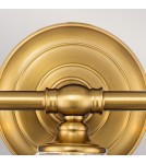 Elstead Lighting Kinkiet Huguenot Lake - 3 źródła światła - Oksydowany mosiądz IP44 FE-HUGOLAKE3BATH-BB