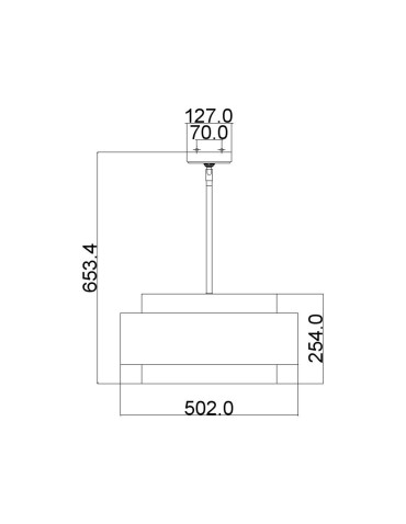 Elstead Lighting Lampa wisząca Kenney - 3 źródła światła FE-KENNEY-3P - produkt 2