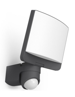 Lutec SUNSHINE - MOVEMENT SENSOR Wall-mounted LED Grey 7625601345