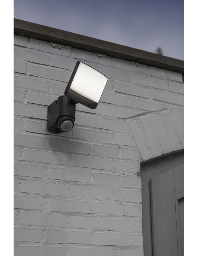 Outdoor lights with motion sensor - Lutec SUNSHINE - MOVEMENT SENSOR Wall-mounted LED Grey 7625601345 - product kolory-swiatla.pl 4