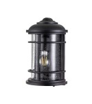 Outdoor wall lamps - Elstead Lighting Lighthouse wall lantern - 1 light source - Textured black IP44 FE-LIGHTHOUSE-7-BLK - product 2