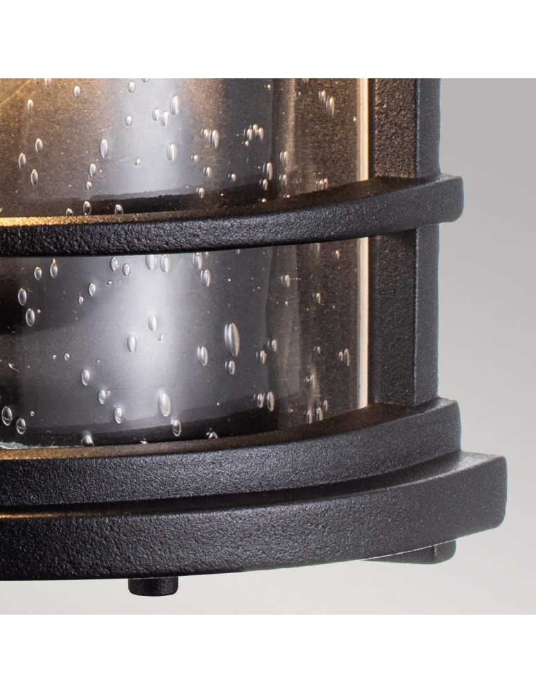 Outdoor wall lamps - Elstead Lighting Lighthouse wall lantern - 1 light source - Textured black IP44 FE-LIGHTHOUSE-7-BLK - product kolory-swiatla.pl 4