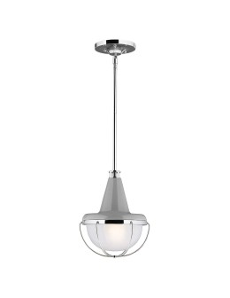 Elstead Lighting Lampa wisząca Livingston - 1 źródło światła FE-LIVINGSTON-P-S