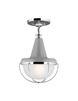 Elstead Lighting Lampa wisząca Livingston - 1 źródło światła FE-LIVINGSTON-P-S - produkt 2