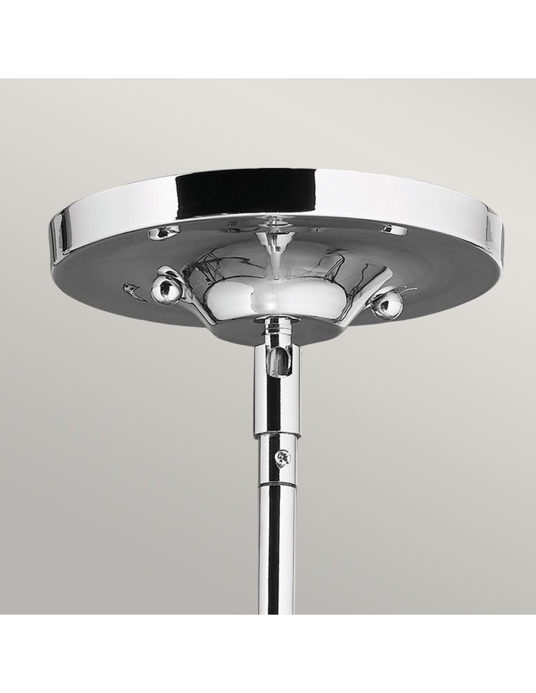 Elstead Lighting Lampa wisząca Livingston - 1 źródło światła FE-LIVINGSTON-P-S