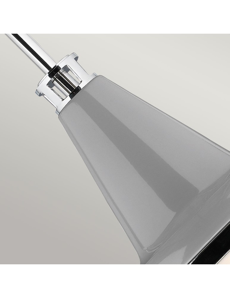 Elstead Lighting Lampa wisząca Livingston - 1 źródło światła FE-LIVINGSTON-P-S