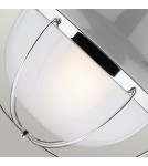 Elstead Lighting Lampa wisząca Livingston - 1 źródło światła FE-LIVINGSTON-P-S